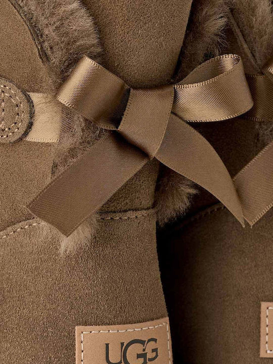 Mini Bailey Bow II Damen Stiefeletten Gold