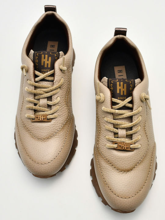 Damen Sneakers Beige