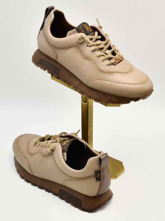 Damen Sneakers Beige