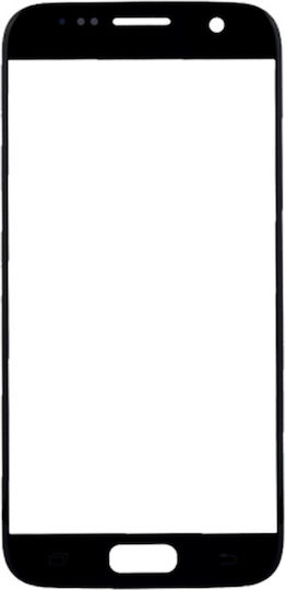 Front Glass Only Samsung Galaxy S7 Black Onyx