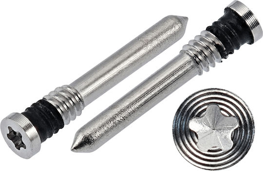 Bottom Screws Iphone 15 15 Plus 15 Pro 15 Pro Max 100 Pack White Titanium