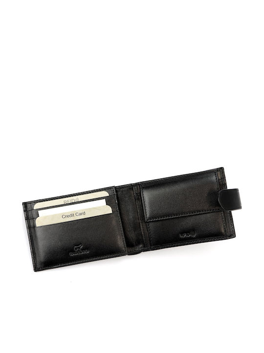 Дамско Мъжко Портфейл От Кожа С RFID Златен