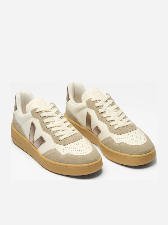Veja V-90 Damen Sneakers Weiße