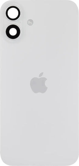 Sticlă Spate Cu Magneți Magsafe Și Nfc Și Flex Lanterna iPhone 16 Plus Original Alb