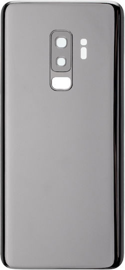 Back Cover Glass Camera Lens Samsung Galaxy S9 Plus No Logo Aftermarket Plus Titanium Gray