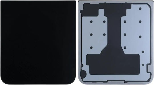 Rückseitiges Glas Samsung Galaxy Z Flip 6 5G Service Pack Schwarz