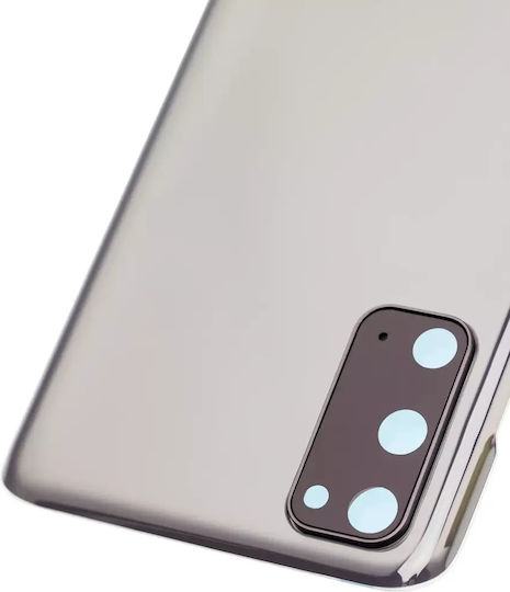 Back Cover Glass Camera Lens Samsung Galaxy S20 5g Service Pack Cosmic Gray