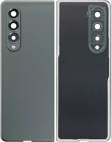 Back Cover Glass Camera Lens Samsung Galaxy Z Fold 3 5g Aftermarket Plus Phantom Green