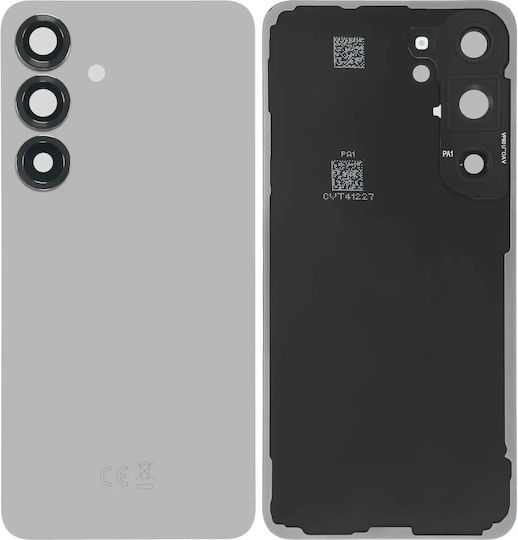 Back Cover Glass Kameraobjektiv Samsung Galaxy S25 5G Service Pack Silber Schatten
