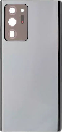 Back Cover Glass Camera Lens Samsung Galaxy Note 20 Ultra Service Pack Mystic Black