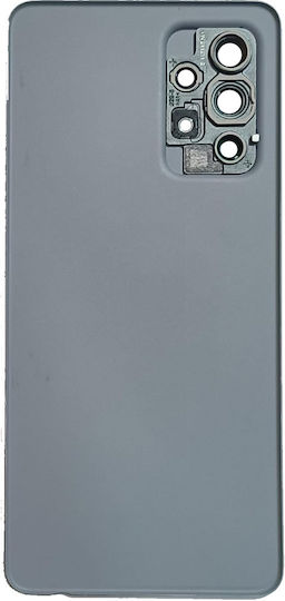 Задно Стъкло Капак Обектив Камера Samsung Galaxy A52s A528 2021 Сервизен Комплект Страхотен Ментов Зелен