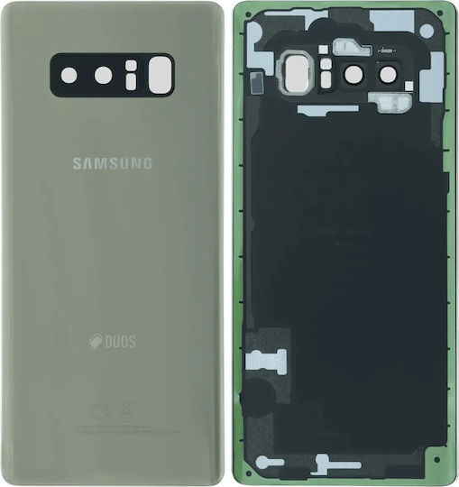 Rückseitiges Glas Kameraobjektiv Samsung Galaxy Note 8 Dual SIM Service Pack Gold