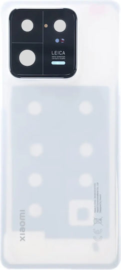 Back Cover Glass Xiaomi 13 Pro Service Pack Ceramic White