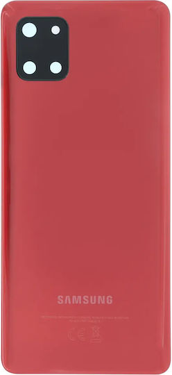 Capac Spate Samsung Galaxy Note 10 Lite Service Pack Roșu