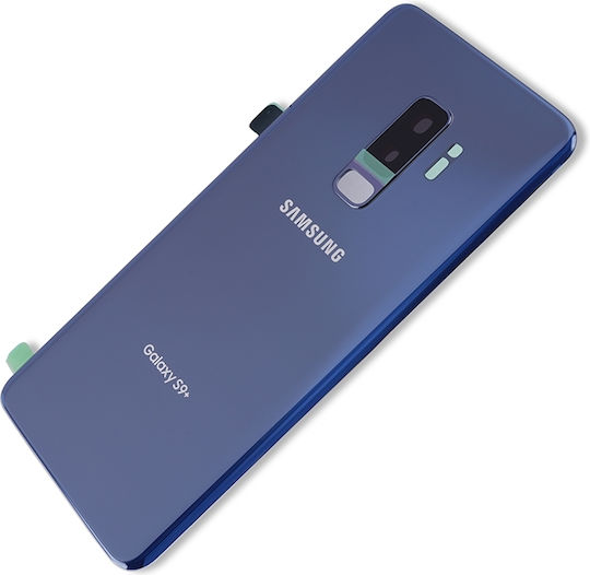 Back Cover Glass Camera Lens Samsung Galaxy S9 Plus Service Pack Coral Blue