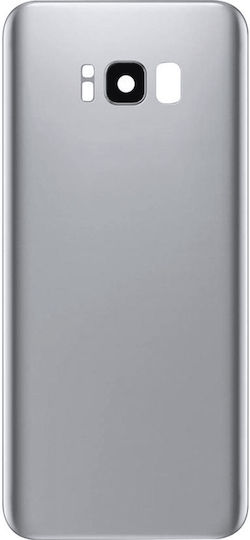 Back Cover Glass Camera Lens Samsung Galaxy S8 Service Pack Arctic Silver