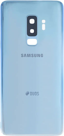 Sticlă Capac Spate Samsung Galaxy S9 Plus Service Pack Albastru Gheață