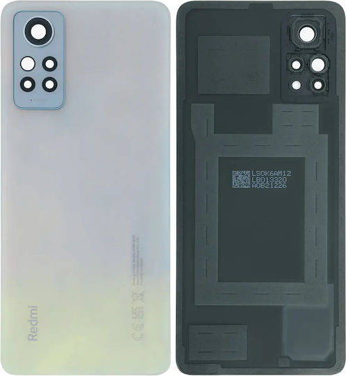 Задно Стъкло Капак Xiaomi Redmi Note 12 Pro 4G Сервизен Комплект Светлосин