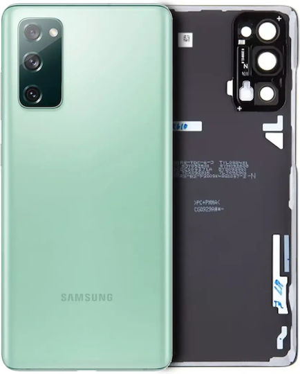 Back Cover Glass Camera Lens Samsung Galaxy S20 Fe Service Pack Cloud Mint