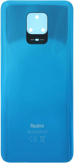 Rückseitiges Glas Ohne Kameraobjektiv Xiaomi Redmi Note 9s Echtes Blau