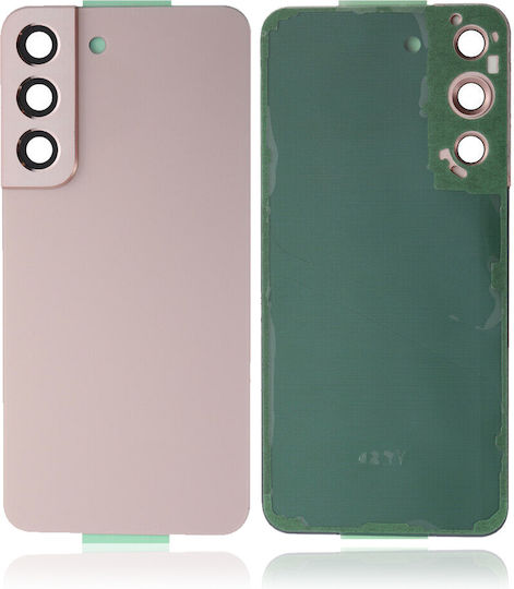 Back Cover Glass Camera Lens Samsung Galaxy S22 5g Service Pack Pink Gold