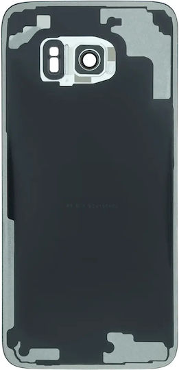 Back Cover Glass Samsung Galaxy S7 Edge Service Pack White