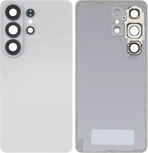Back Cover Glass Camera Lens Samsung Galaxy S26 Ultra Aftermarket Plus White