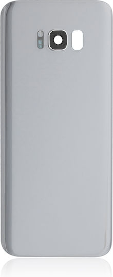 Capac Spate Sticlă Lentilă Cameră Samsung Galaxy S8 Plus Pachet Service Argintiu Arctic
