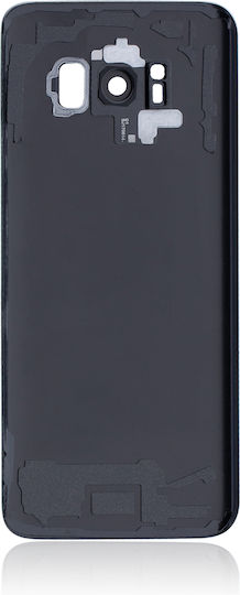 Заден Капак Стъклен Обектив За Камера Samsung Galaxy S8 Без Лого Следпазарен Плюс Полунощно Черен