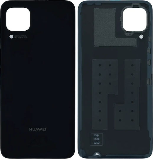 Задно Стъкло Капак Huawei P40 Lite 2020 Сервизен Комплект Черен