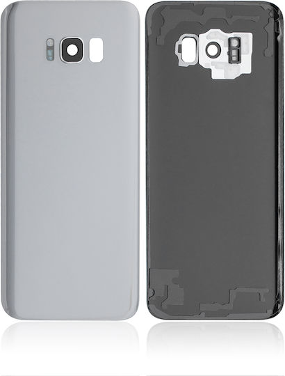 Back Cover Glass Camera Lens Samsung Galaxy S8 Plus No Logo Aftermarket Plus Arctic Silver