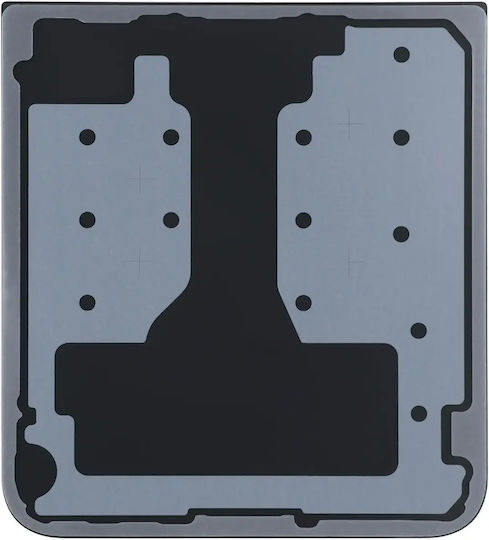 Bottom Back Cover Glass Samsung Galaxy Z Flip 7 Fe 5g Service Pack Black