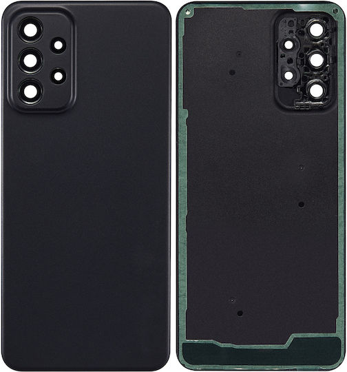 Rückseitenglas Abdeckung Für Samsung Galaxy A23 5G A236 2022 Schwarz