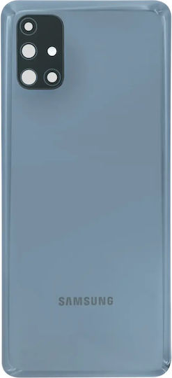 Back Cover Camera Lens Samsung Galaxy M51 M515 2020 Service Pack Black