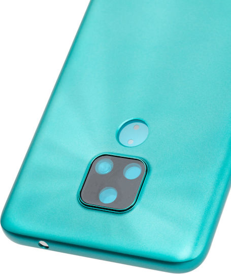 Back Cover Glass Motorola Moto E7 Xt2095 2020 Aqua Blue