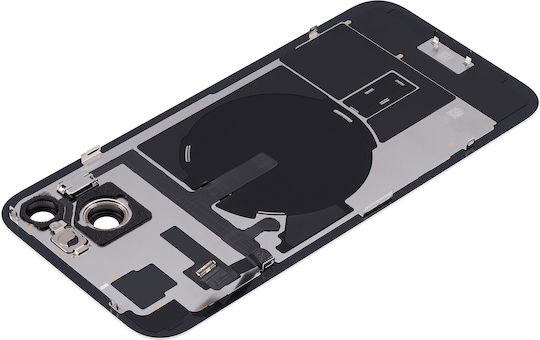 Back Glass W Magsafe Magnet & Nfc & Flashlight Flex Iphone 15 Plus Genuine Oem Yellow