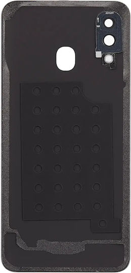 Back Cover Glass Camera Lens Compatible Samsung Galaxy A40 A405 2019 Aftermarket Plus Black