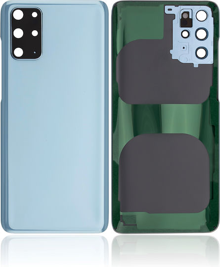 Back Cover Glass Camera Lens Samsung Galaxy S20 Plus 5g No Logo Aftermarket Plus Cloud Blue