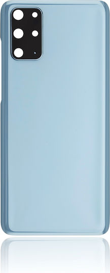 Back Cover Glass Camera Lens Samsung Galaxy S20 Plus 5g No Logo Aftermarket Plus Cloud Blue