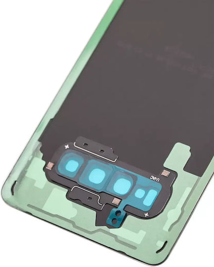 Back Cover Glass Camera Lens Samsung Galaxy S10 Plus Service Pack Prism Black