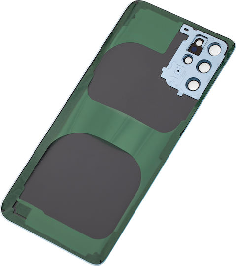 Back Cover Glass Camera Lens Samsung Galaxy S20 Plus 5g No Logo Aftermarket Plus Cloud Blue