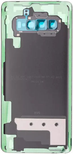 Back Cover Glass Camera Lens Samsung Galaxy S10 Plus Service Pack Prism Black
