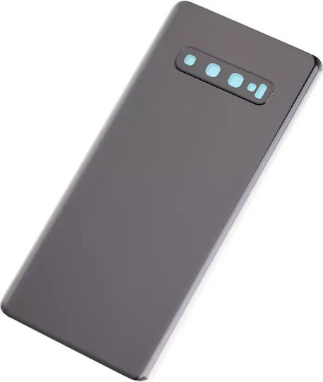Back Cover Glass Camera Lens Samsung Galaxy S10 Plus Service Pack Prism Black