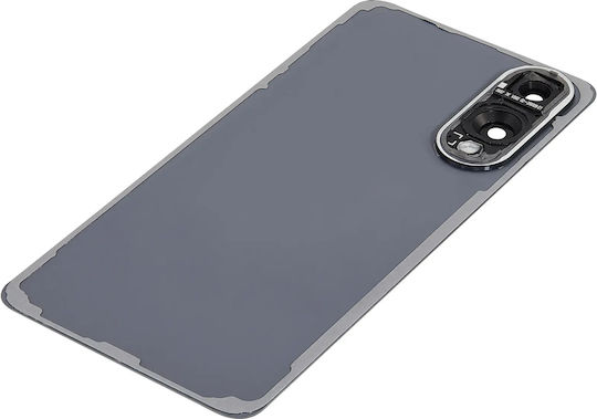 Back Cover Glass Camera Lens Samsung Galaxy S25 Edge No Logo Aftermarket Plus Titanium Jetblack