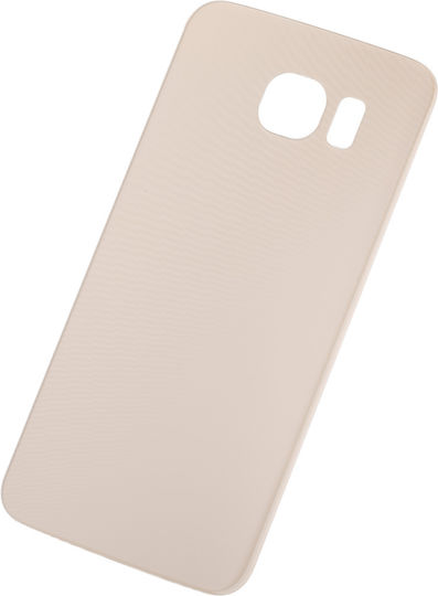 Sticlă Spate Samsung Galaxy S6 Fără Logo Aftermarket Plus Auriu