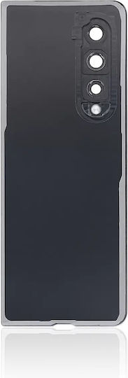 Back Cover Glass Camera Lens Samsung Galaxy Z Fold 3 5g Aftermarket Plus Phantom Black