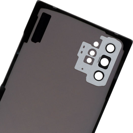 Back Cover Glass Camera Lens Samsung Galaxy Note 10 Plus 5g No Logo Aftermarket Plus Aura Glow Silver