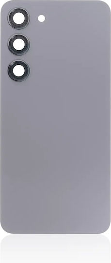 Back Cover Glass Camera Lens Samsung Galaxy S23 5g No Logo Aftermarket Plus Graphite