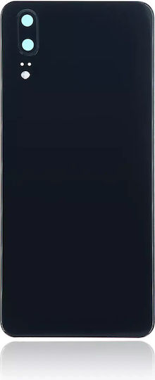 Back Cover Glass Camera Lens Huawei P20 Black