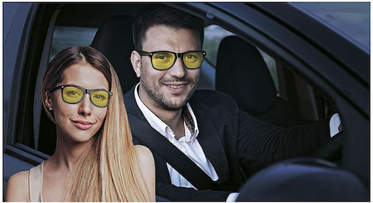 Wedo Schutzbrillen Nachtsehen Überbrille Schwarzes Gehäuse Polarisierte Gelbe Gläser Mpn 27147099
